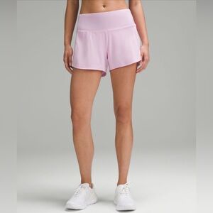 BRAND NEW!! Flush Pink Lululemon Speed Up High Rise Lined Short 4’